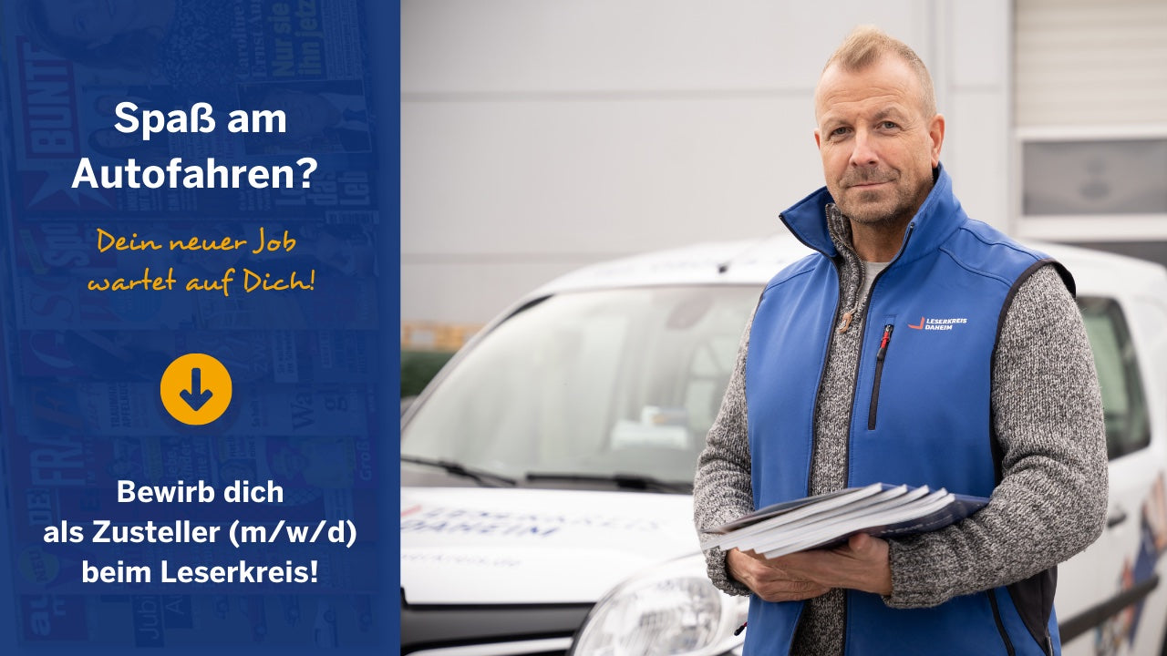 Sie suchen einen neuen Job? Dann starten Sie doch als Zustellerin bei