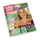 Titelbild der Zeitschrift „Funk Uhr“ (Heft 10, 8. März – 14. März), mittig eine blonde Frau mit offenem Haar vor grün-gelblichem Hintergrund, Haupttitel in Orange: „Einfach länger jung bleiben“, umliegende Schlagzeilen u. a.: „Vorsicht bei Krediten OHNE Schufa!“, „Das macht ein gutes Senioren-Rad aus“, „Superfrucht Frischkäse-Limoncello-Traum“, „Liebes-Verbot in der ‚Sachsenklinik‘“, „Herz-Probleme erkennen“, „Mit Doc Rieds neuer Ernährungs-Formel“.