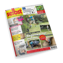 Titelblatt des Magazins „selbst – Das Do-it-yourself-Magazin“, Ausgabe Juli 2023, mit dem Schwerpunkt „Regenwasser nutzen“. Hauptbild zeigt einen männlichen Erwachsenen beim Gartenarbeiten mit grüner Wiese, Schubkarre und schwarzen Regenwassertank. Oben abgebildet ein Unkrautstecher mit der Aufschrift „VPA-getestet“, darunter kleinere Szenen zu Bewässerungssystem, Motorsägenarbeit, Holz-Hochbeet und Elektroinstallation.