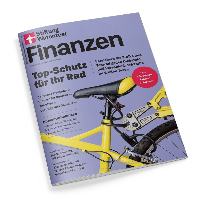 stiftung warentest fahrradtaschen Stiftung Warentest Finanzen