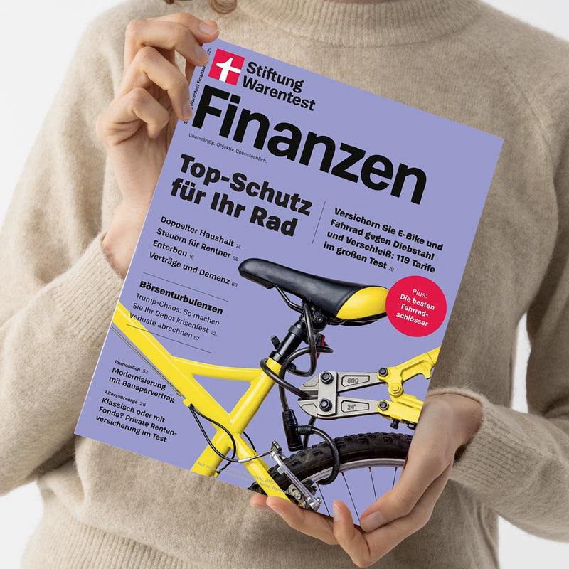 stiftung warentest fahrradständer Stiftung Warentest Finanzen