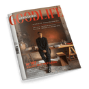 Titelbild der Zeitschrift „GOODLIFE WOHN-DESIGN“, Ausgabe Nr. 187; zentral eine männlich gelesene Person in dunkler Kleidung, sitzend auf einem Holztisch in modernem Interieur mit warmem Licht; sichtbare Überschriften: „RÄUME MIT TIEFGANG“, „40 Seiten Milan Design Week“, „im Atelier von Leonardo Anker Vandal“, „Die Kunst der Degustation“, „Salzburger Land oder lieber Paris?“; im Hintergrund Pflanzen, Bücher, Karaffe und Gläser.