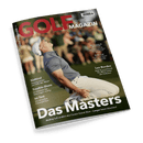 Titelbild des „GOLF MAGAZIN“, Ausgabe 6/2025, zeigt einen jubelnden männlichen Golfer im hellblauen Poloshirt und weißer Hose auf grünem Rasenplatz im Profil, mit zurückgelegtem Kopf und weißem Cap. Schlagzeilen u. a.: „Das Masters – McIlroy holt endlich den Career Grand Slam“, „Südtirol – Genussrunden am Fuße der Alpen“, „Trouble-Shots“, „Im Test – Die aktuellen Fairwayhölzer“, „Mitmachen & gewinnen“, „Ryder Cup“, „Les Bordes“.
