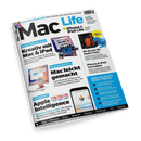 Titelbild der Technikzeitschrift „Mac Life“ Nr. 286 mit weißem Hintergrund, schwarzem und blauem Schriftzug sowie vier hervorgehobenen Artikeln auf der Vorderseite, unter anderem „Kreativ mit Mac & iPad“, „Mac leicht gemacht“, „3D-Druck für Apple-Fans“ und „Apple Intelligence“; am unteren Rand blaue Themenleiste mit Stichworten wie Mac, iPhone, iPad, Watch, Vision, AirPods, TV, Home.