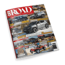 Titelbild des 4x4-Magazins „OFF ROAD“ mit dem Untertitel „Das 4x4-Magazin für die Freiheit auf Rädern“, dominiert von einem großen Bild eines grauen Dacia Duster SUV auf schneebedeckter Straße, ergänzt durch kleinere Bilder von Geländewagen, einem bunten Hippie-Jeep, einem roten Buggy, Menschen vor einem Rallyefahrzeug sowie Werkstattszenen; markante Schlagzeilen u. a.: „XXL-LUXUS-TRUCK“, „DIE DRITTE GENERATION“, „BENZIN IM BLUT“, „SANIERUNG UNTERUM“.