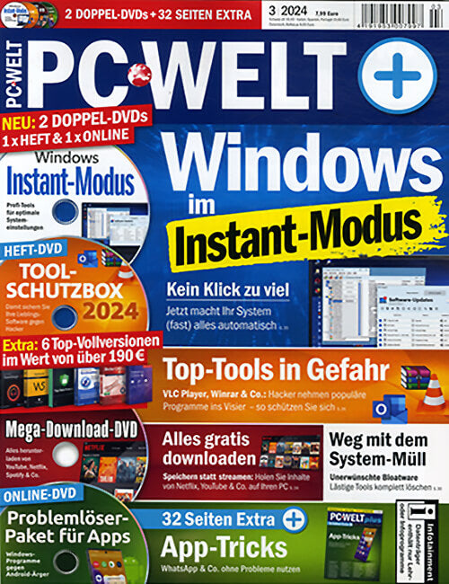 PC-Welt Plus mit 2 DVD's